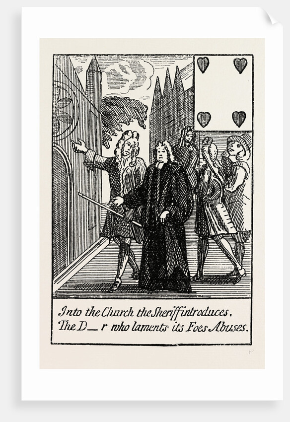 Sacheverell Cards by Anonymous