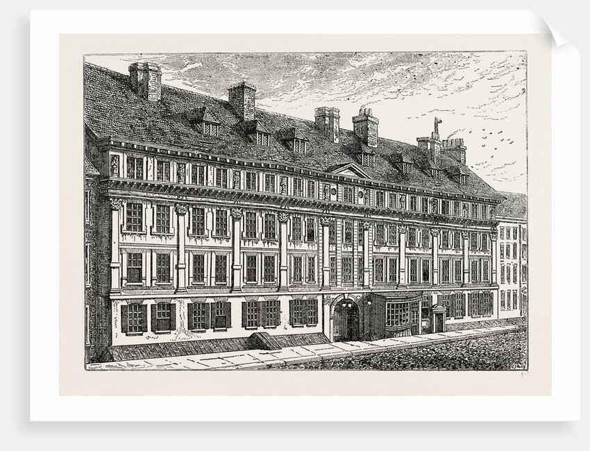Exterior of Furnival's Inn, 1754 by Anonymous