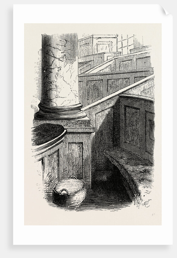 Dr. Johnson's Pew in St. Clement's by Anonymous