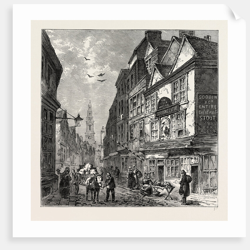 The Cock And Magpie, Drury Lane, 1840 by Anonymous