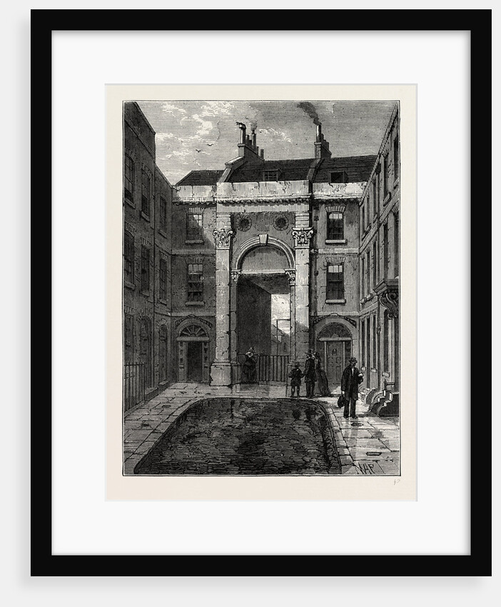 Essex Water Gate, Essex Street, Strand by Anonymous