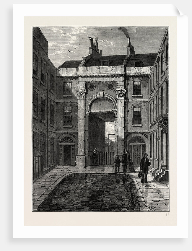 Essex Water Gate, Essex Street, Strand by Anonymous