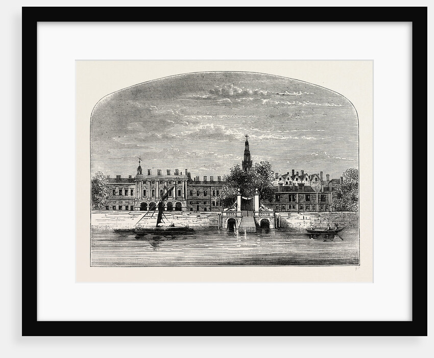 Somerset House And Stairs, 1776 by Anonymous