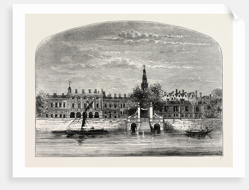 Somerset House And Stairs, 1776 by Anonymous