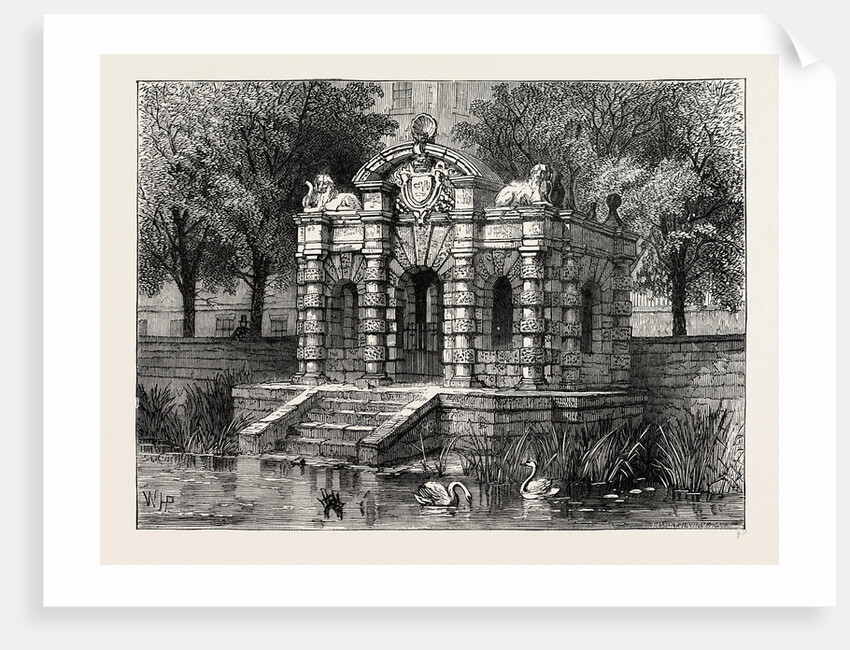 Buckingham Gate in 1830 by Anonymous