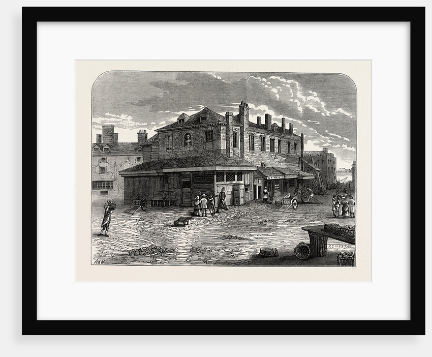 Old Hungerford Market 1805 by Anonymous