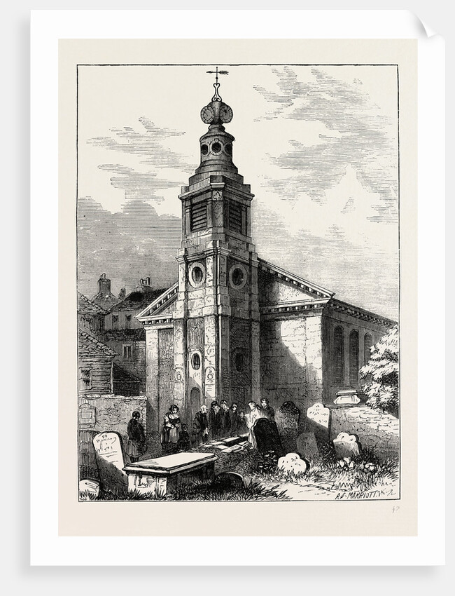 St. Anne's, Soho, 1840 by Anonymous