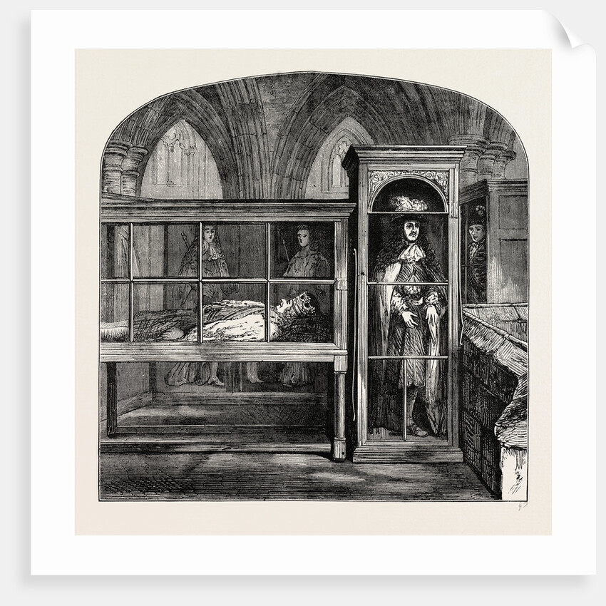 The Wax Figures in Westminster Abbey London by Anonymous