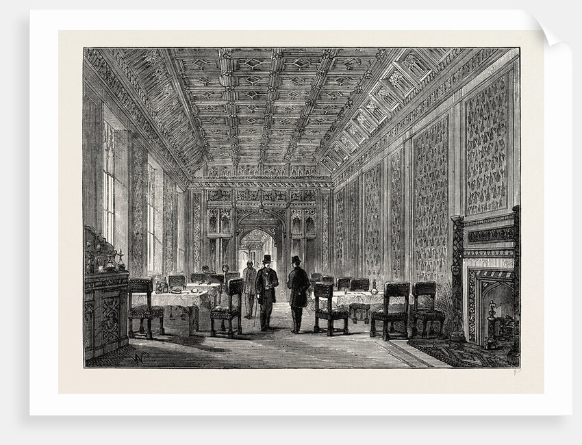 The Refreshment-room of the House of Lords by Anonymous