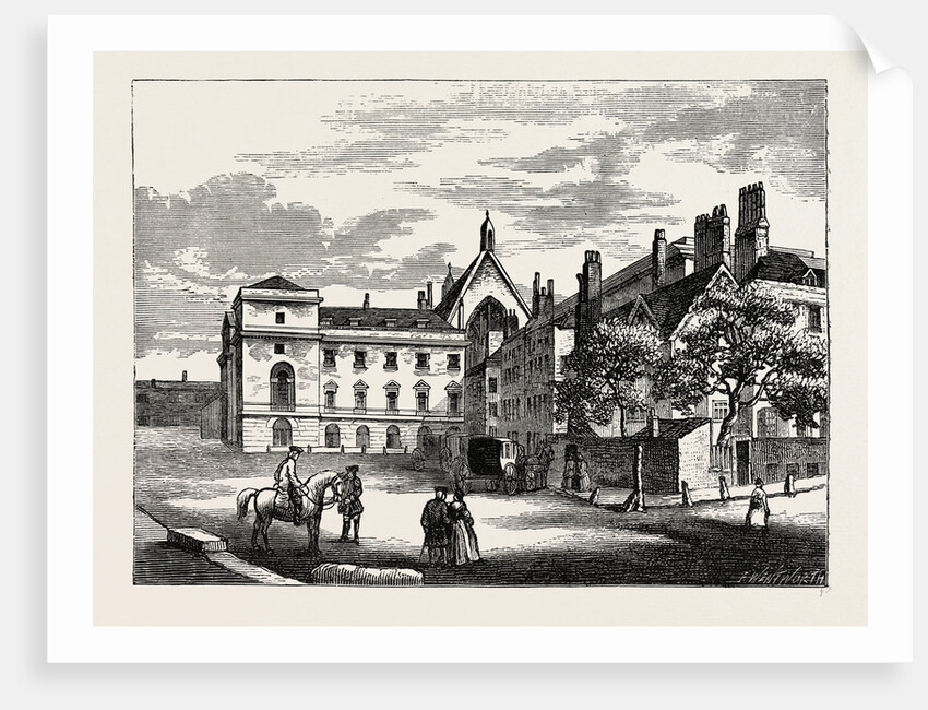 Old Palace Yard in 1796 by Anonymous