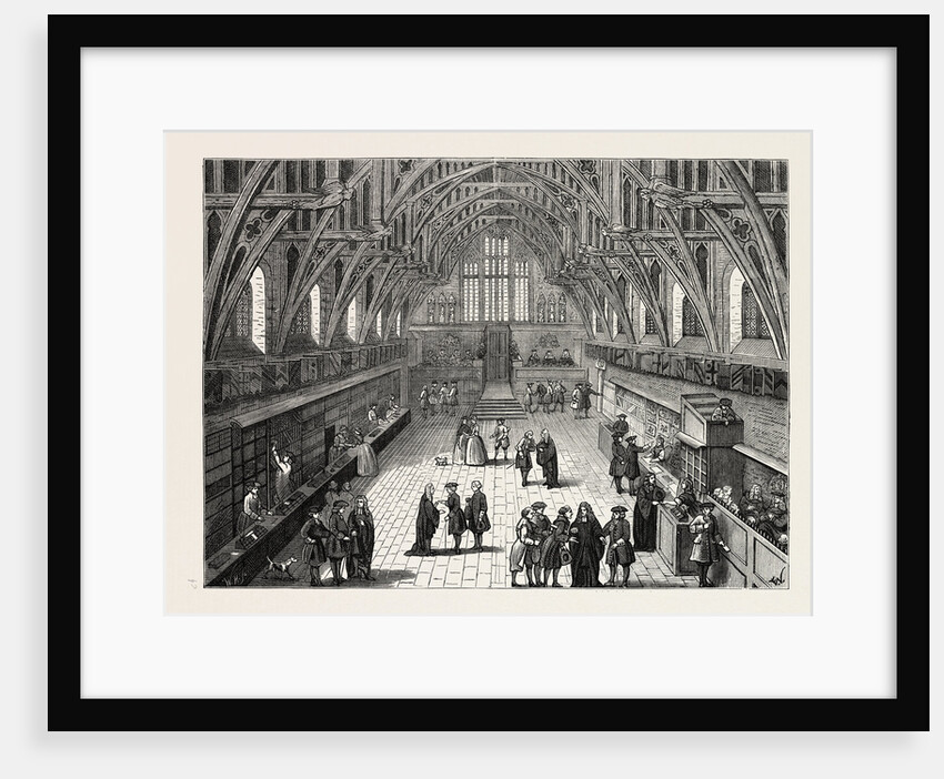 Old Westminster Hall 1797 by Anonymous