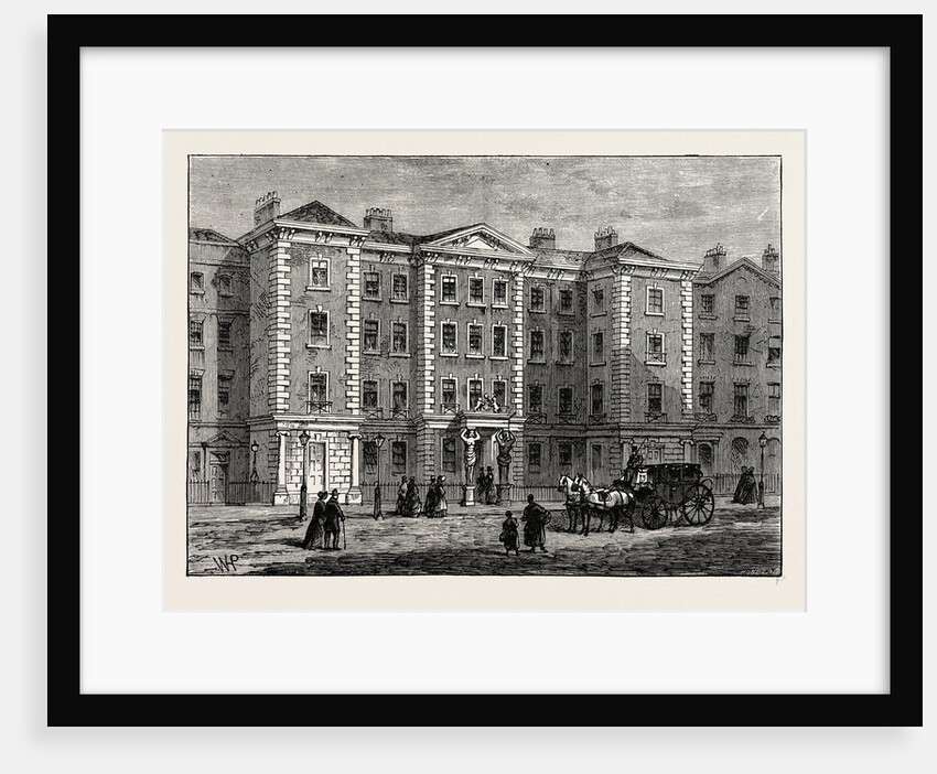 Schomberg House, 1820 by Anonymous