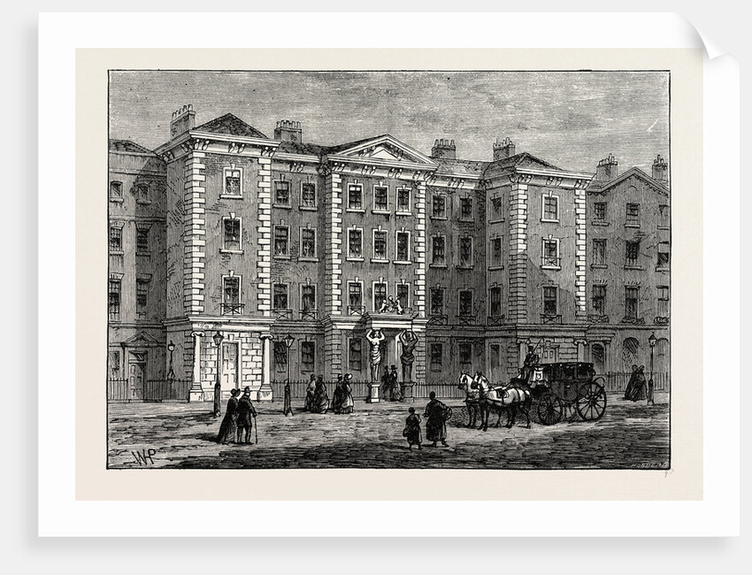 Schomberg House, 1820 by Anonymous