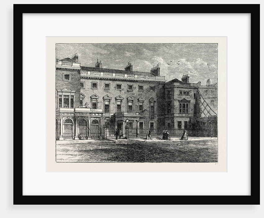 The Ordnance Office, Pall Mall, 1850 by Anonymous