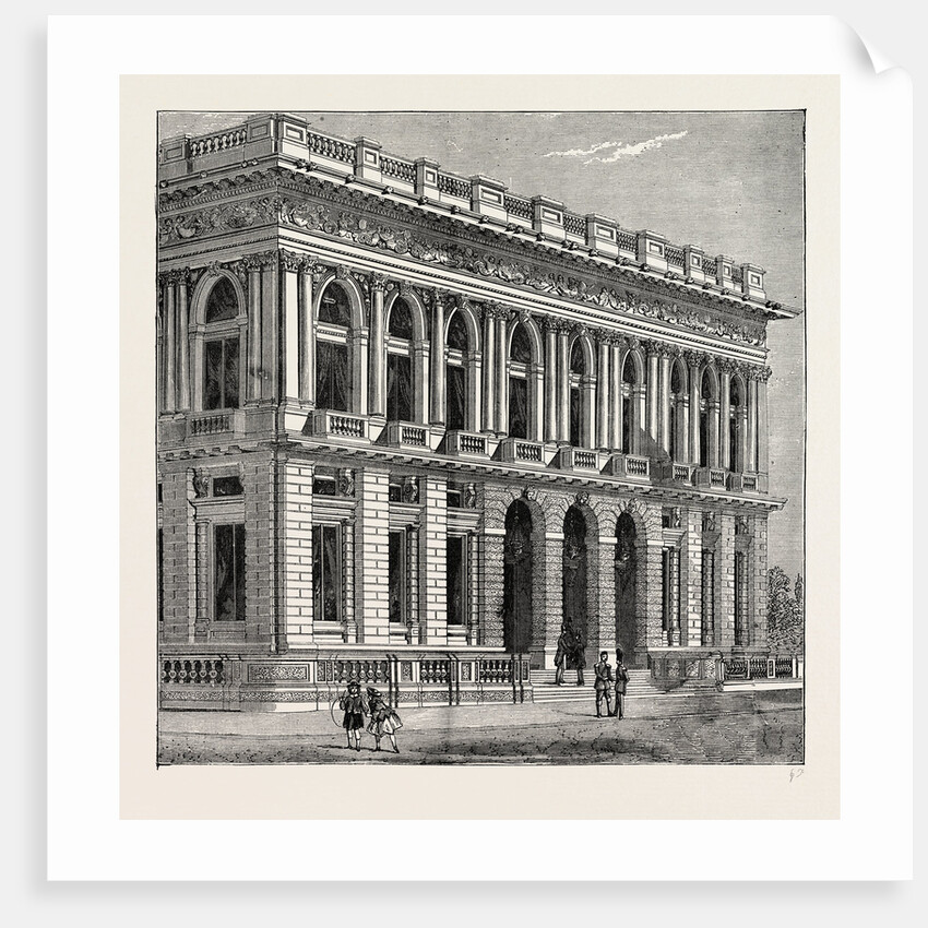 Front of the Army And Navy Club by Anonymous