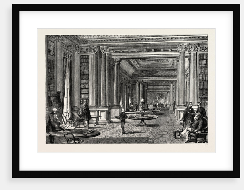 Library of the Reform Club by Anonymous