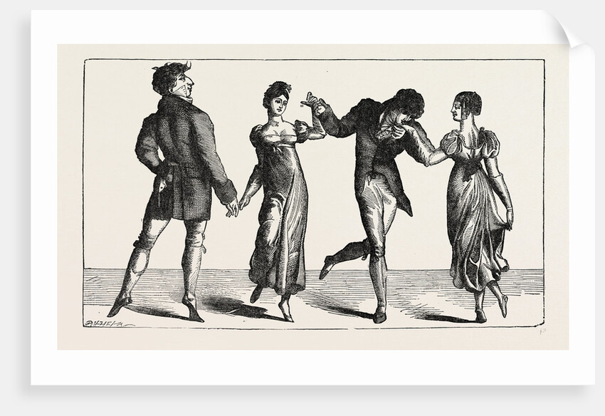 The First Quadrille Danced At Almack's by Anonymous