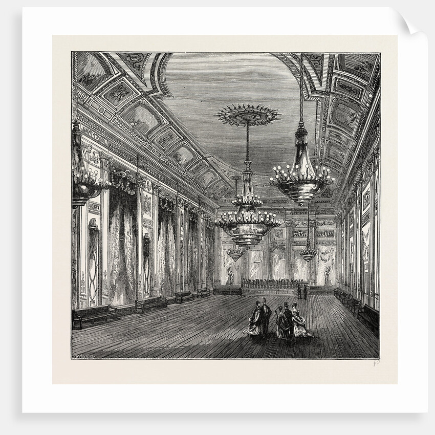 The Ball-room, Willis's Rooms by Anonymous