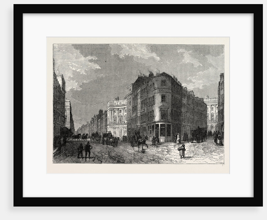 Piccadilly Circus, From Coventry Street, 19th Century by Anonymous