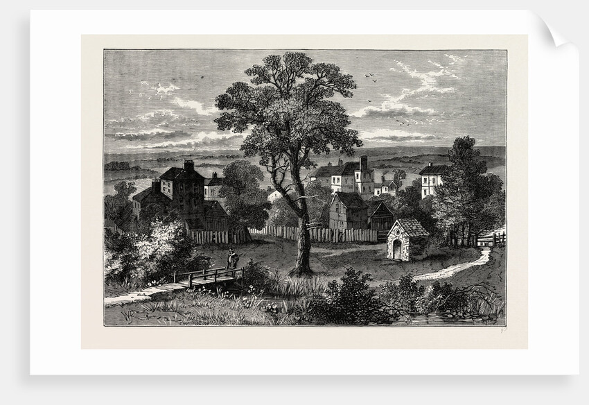 Marylebone, from the Site of the Present Wigmore Street by Anonymous