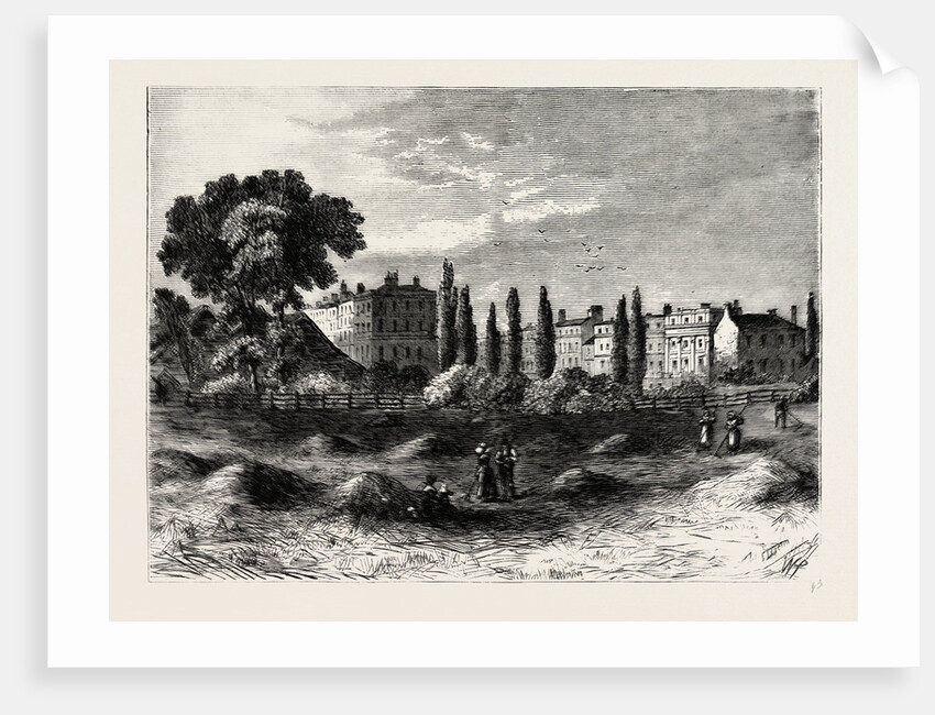 Entrance to Portland Place, 1815 by Anonymous