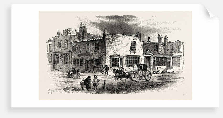 The adam And Eve Tavern, 1750 by Anonymous