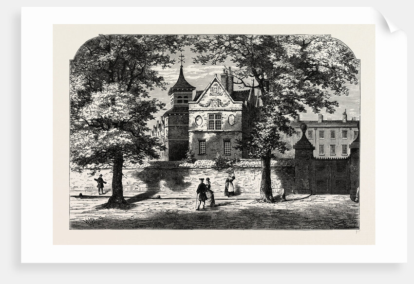 The Marylebone School-house in 1780 by Anonymous