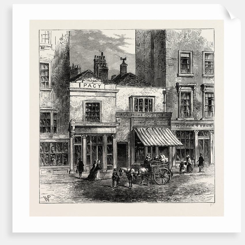 Old Houses in Holborn by Anonymous