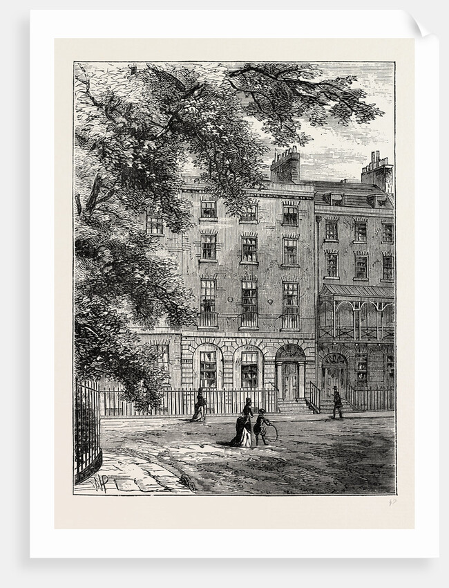 Sir Thomas Lawrence's House, Russell Square by Anonymous
