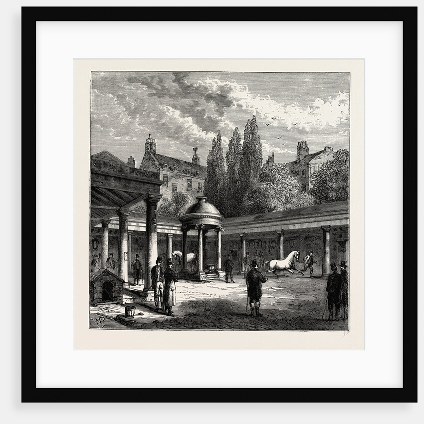 Interior of the Court-yard of Old tattersall's by Anonymous
