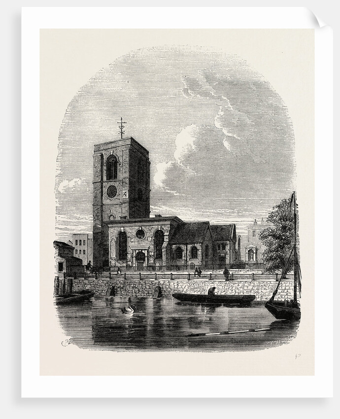 Chelsea Church, 1860 by Anonymous