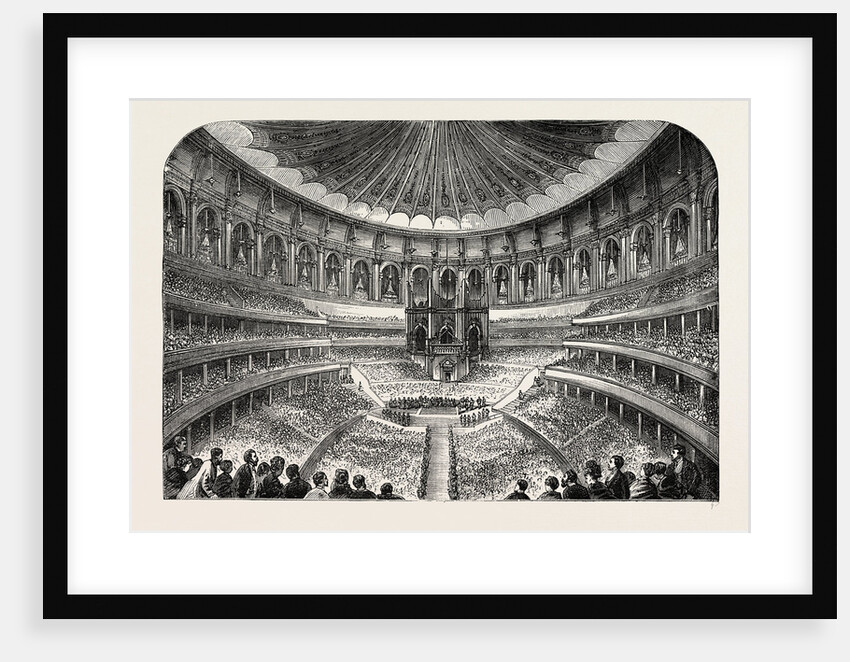 Interior of the Albert Hall by Anonymous