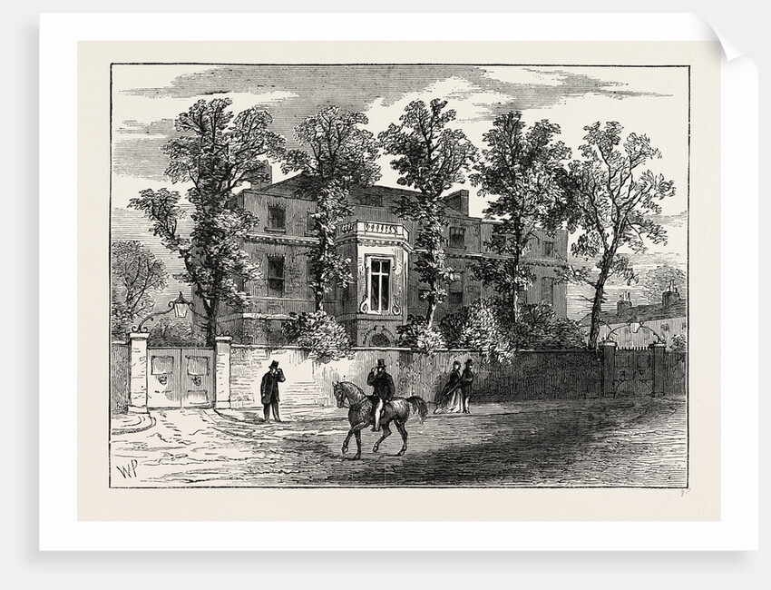 Old Gore House, in 1830 by Anonymous
