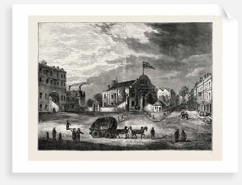 Old Kensington Church, About 1750 by Anonymous