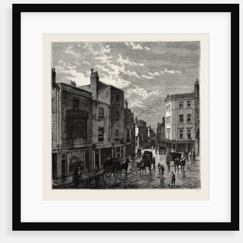 Kensington High Street, in 1860 by Anonymous