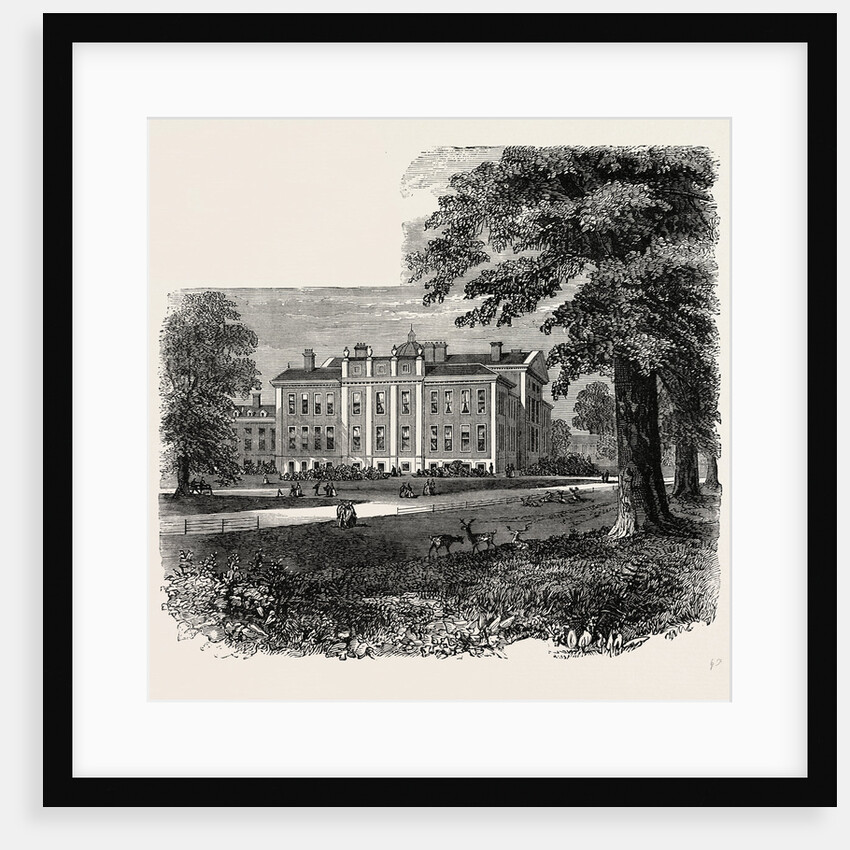 Kensington Palace, from the Gardens by Anonymous