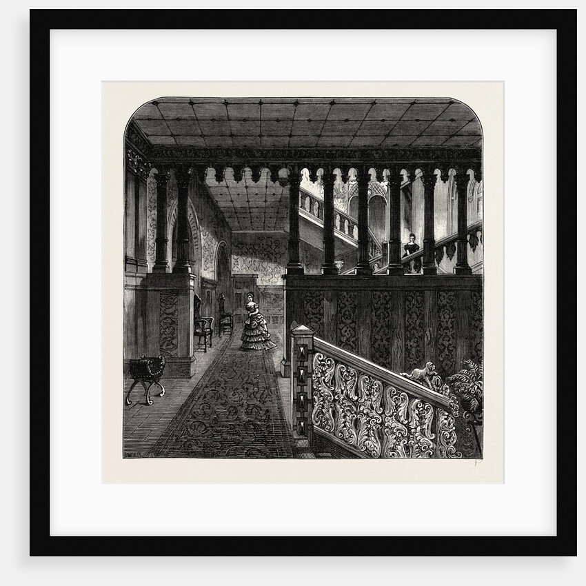 Grand Staircase, Holland House by Anonymous