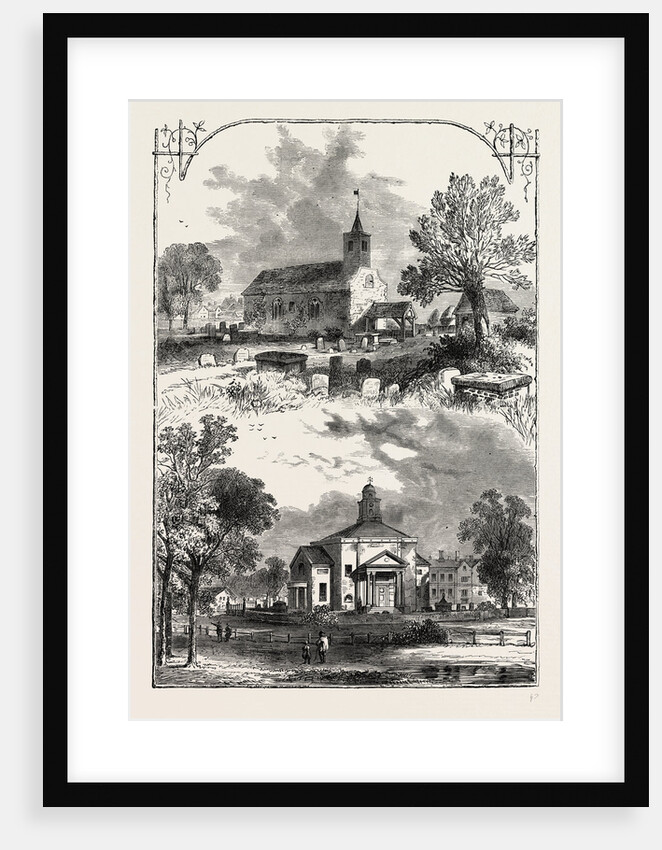 Paddington Church: 1750 And 1805 by Anonymous