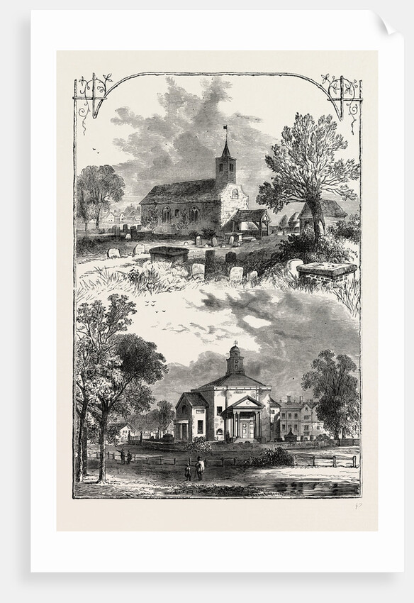 Paddington Church: 1750 And 1805 by Anonymous