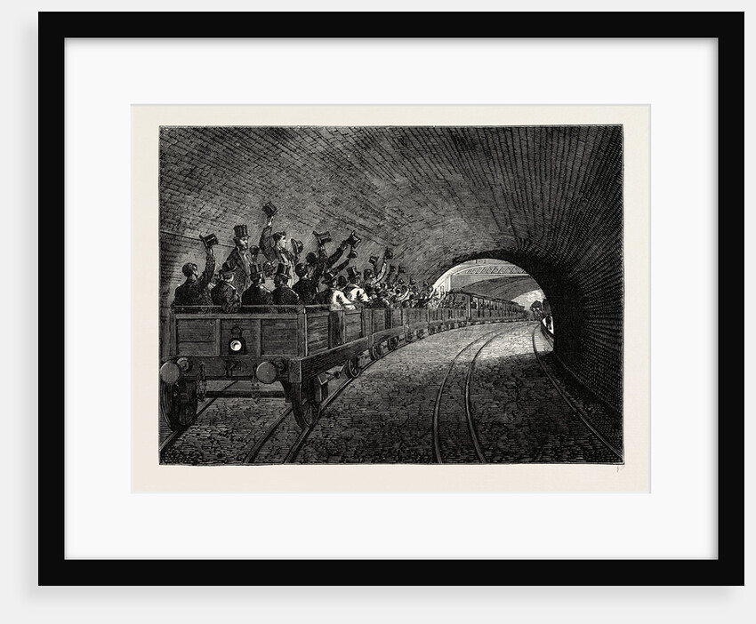 On the Underground Railway, 1863 by Anonymous