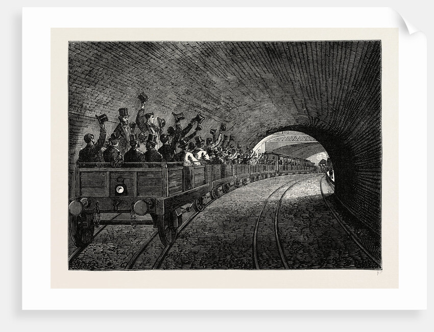 On the Underground Railway, 1863 by Anonymous