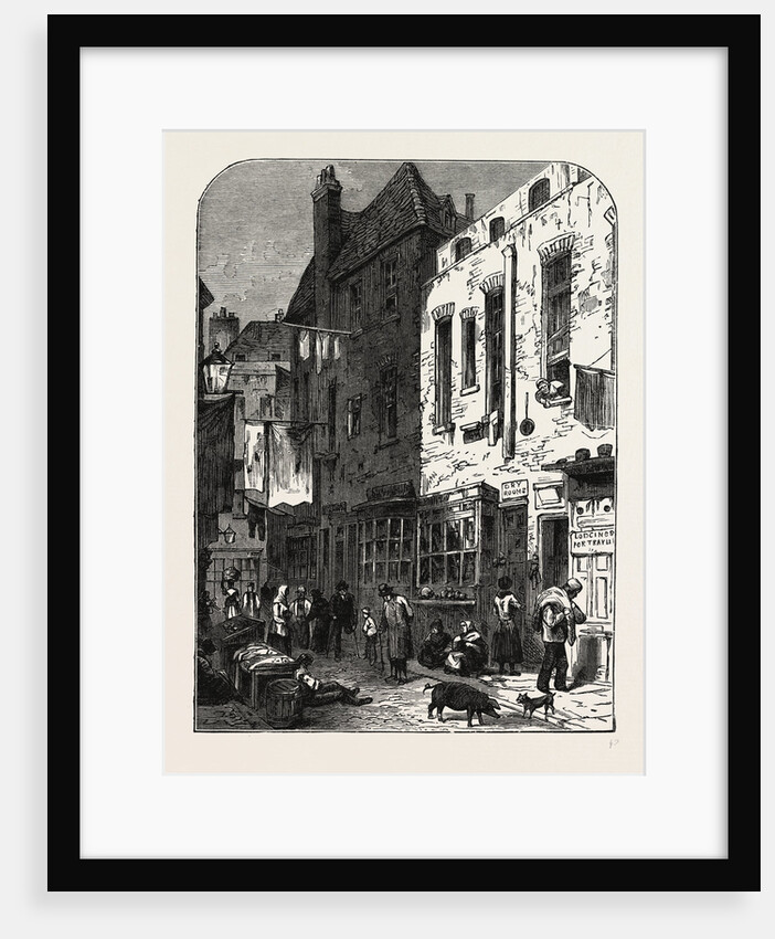 The rookery, St. Giles's, 1850 by Anonymous