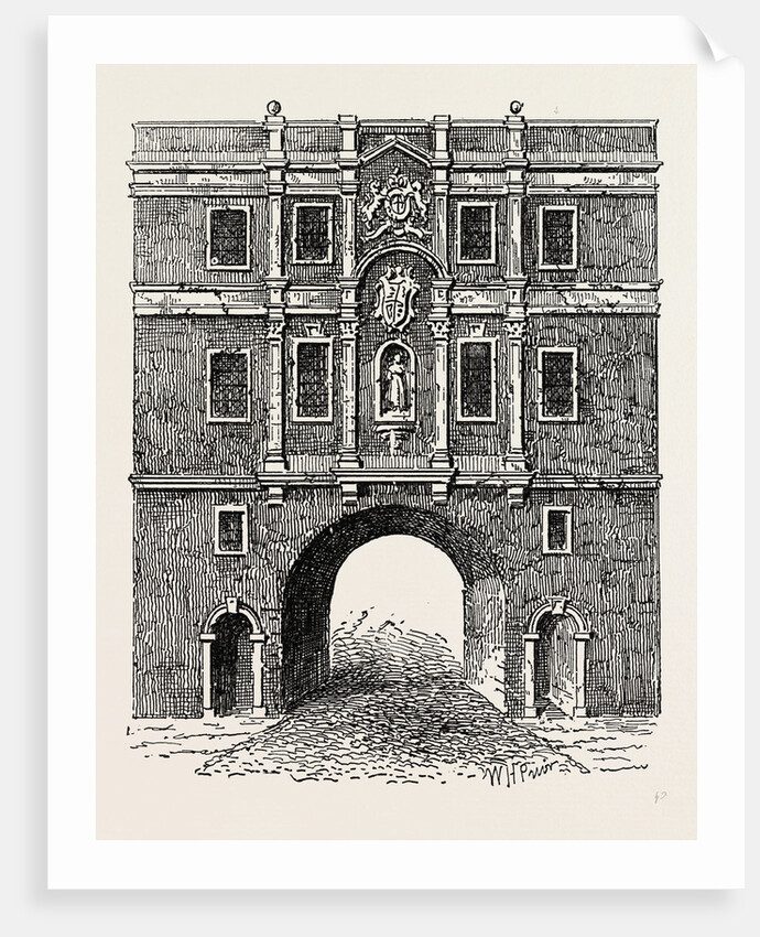 Old Lud Gate, About 1750 by Anonymous