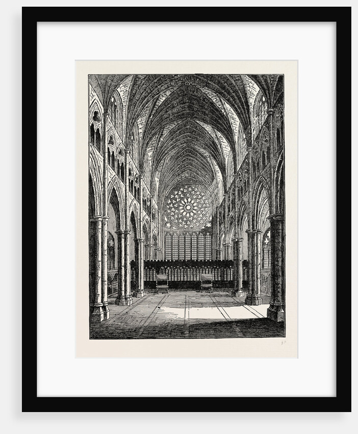 Old St. Paul, the Interior, Looking East by Anonymous
