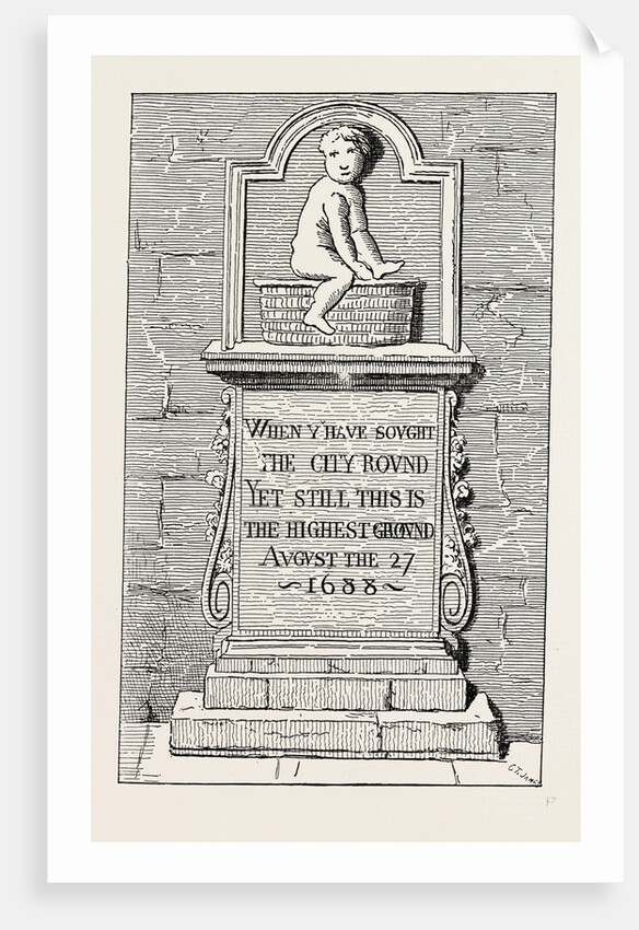 The Figure in Panyer Alley London by Anonymous