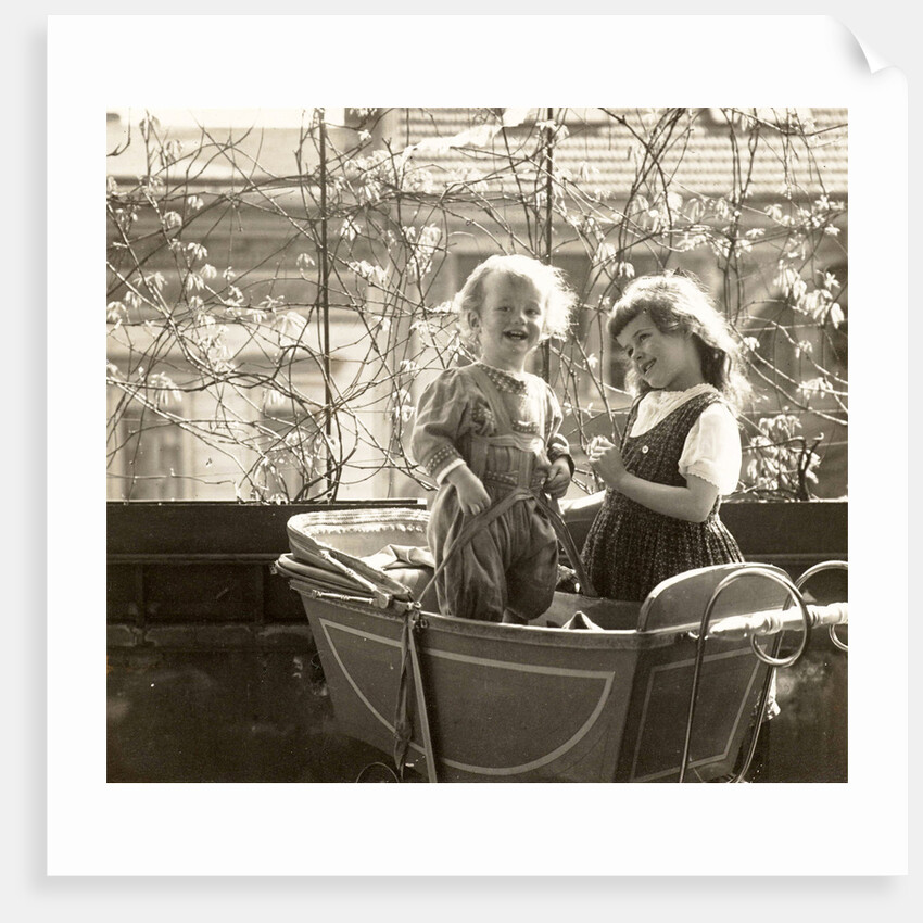 Marba and Eckart Titzenthaler, children's photographer, house Friedrichstrasse, Berlin, Germany by Waldemar Titzenthaler