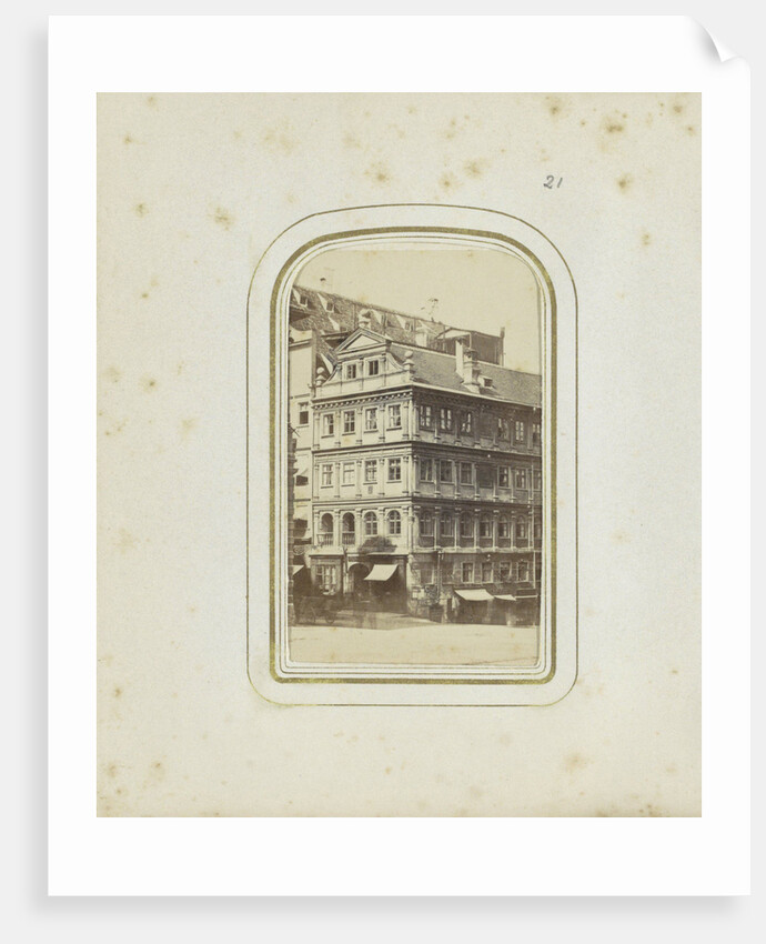 Exterior of Pellerschehaus Augsburg, Germany by Anonymous