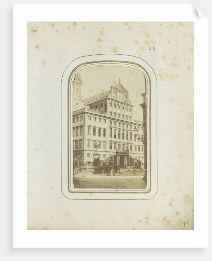 Exterior of City Hall of Augsburg, Germany by Anonymous