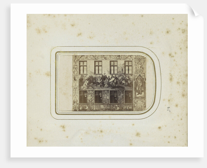 Fresco on a façade of the former home of Hans Jakob Fugger in Augsburg by Anonymous