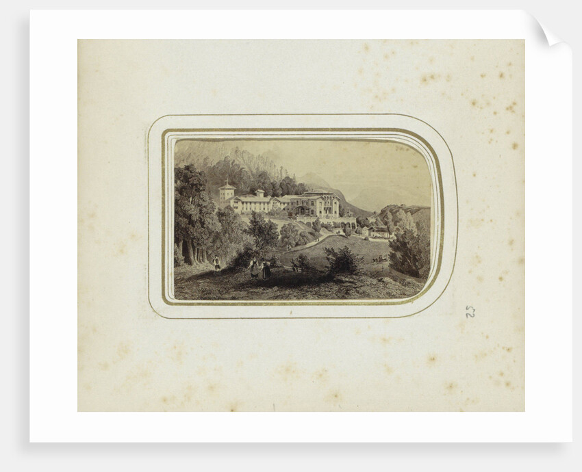 Picture of the Royal Villa in Berchtesgaden, Germany by Anonymous